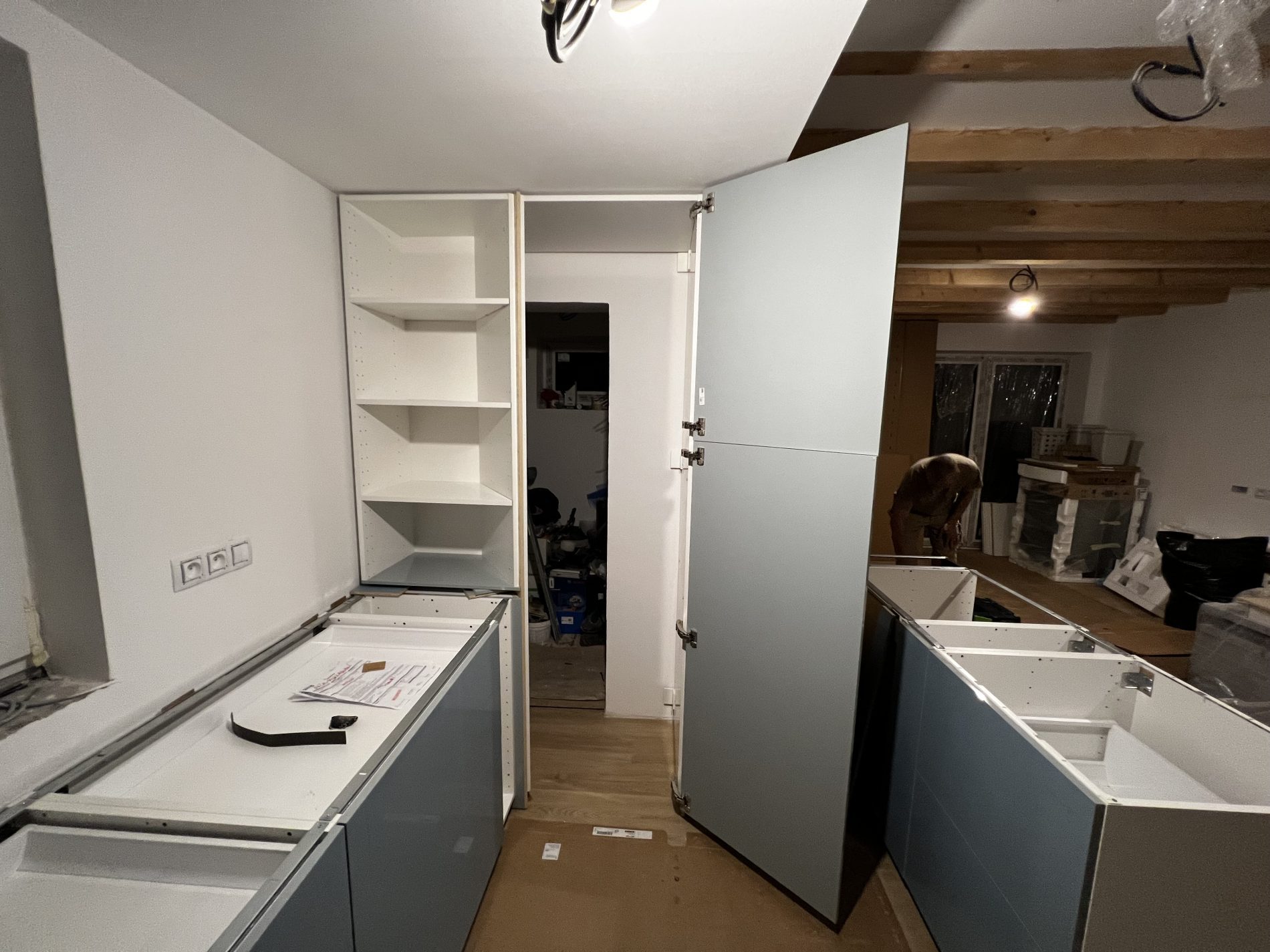 IKEA montáž kuchyně